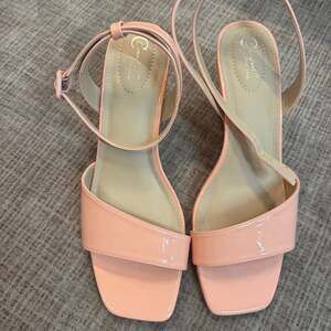 Journee Collection Tru Comfort Open Toe Ankle Strap Patent Heeled Sandals